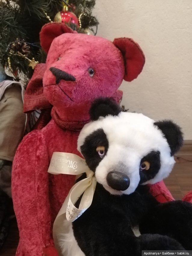 Christmas bear — Авторские мишки Тедди и друзья: фото