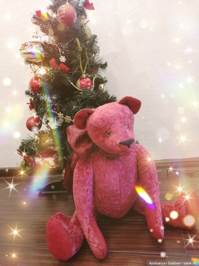 Christmas bear — Авторские мишки Тедди и друзья: фото