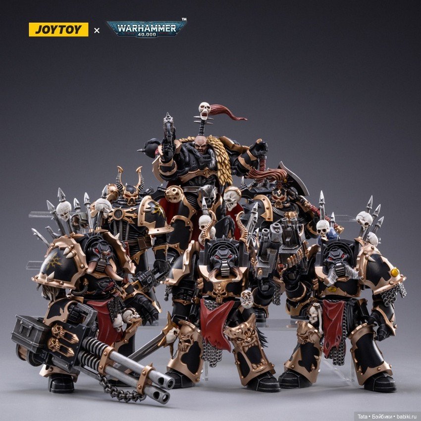 Космодесант Хаоса из вселенной Warhammer 40k в масштабе 1/18 от Joytoy