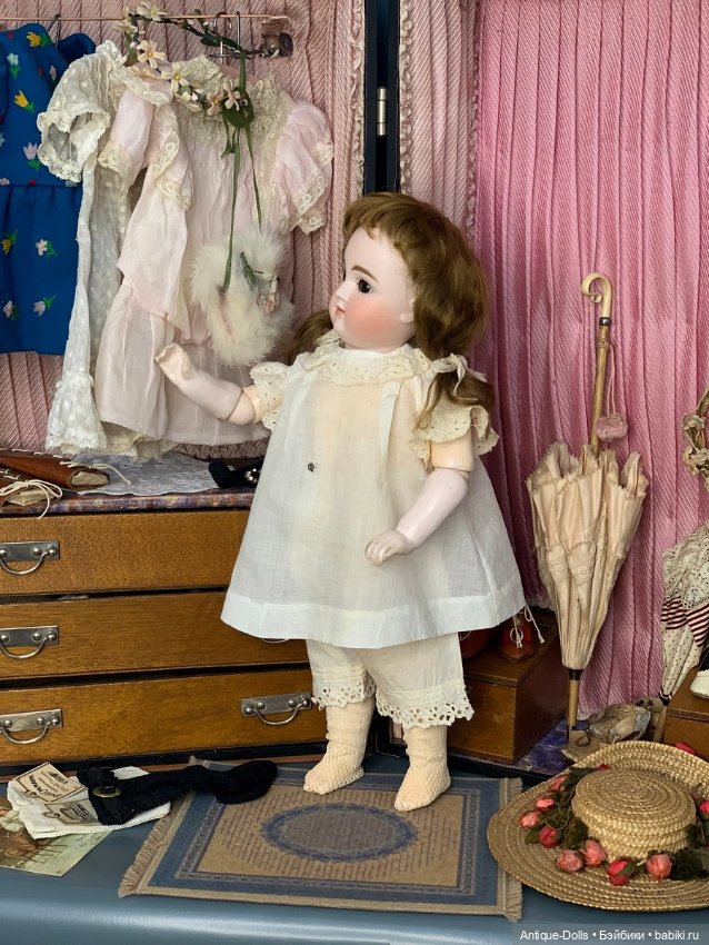 Красавица Kestner 8 с шикарным приданным