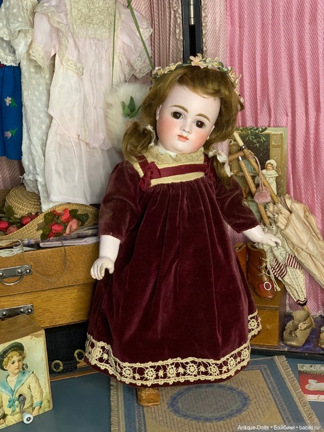 Красавица Kestner 8 с шикарным приданным (фото 9)