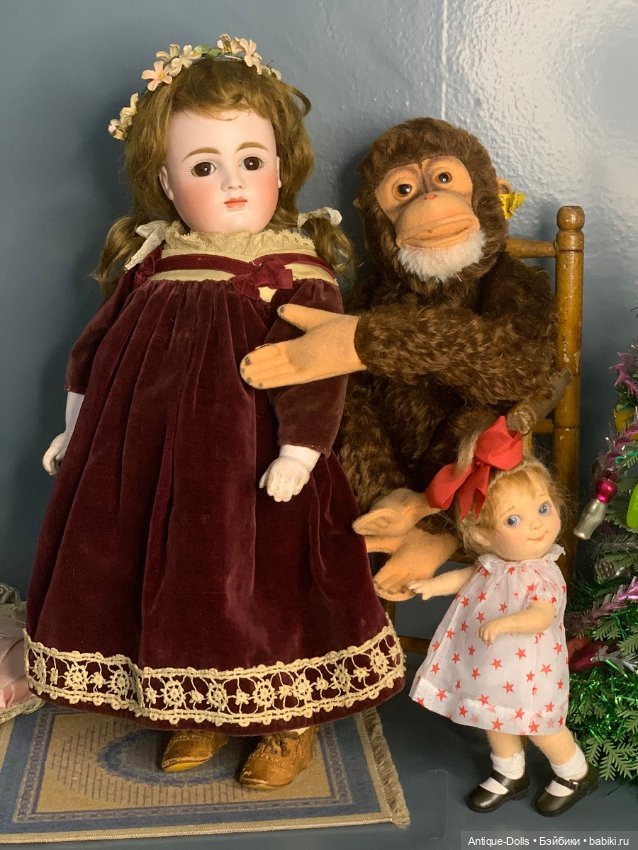 Красавица Kestner 8 с шикарным приданным (фото 4)