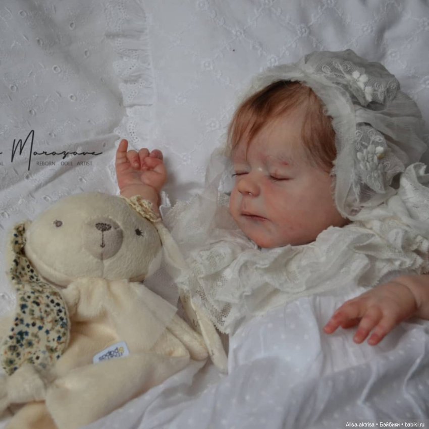 Амелия в процессе рождения. Кукла реборн Анны Морозовой