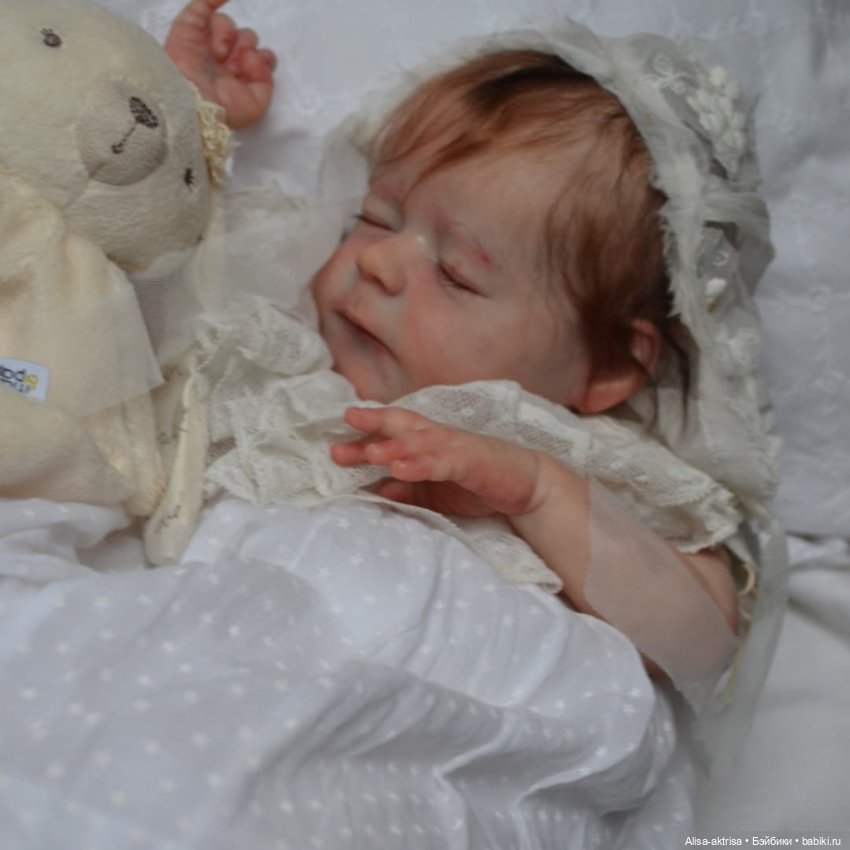 Амелия в процессе рождения. Кукла реборн Анны Морозовой