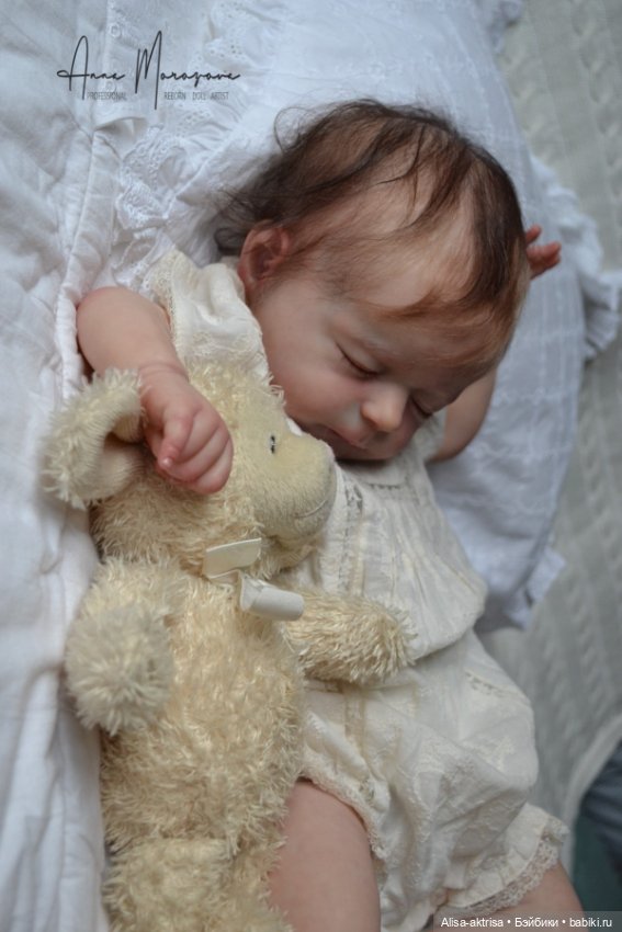 Амелия - подарок к Рождеству. Кукла реборн Анны Морозовой (фото 3)
