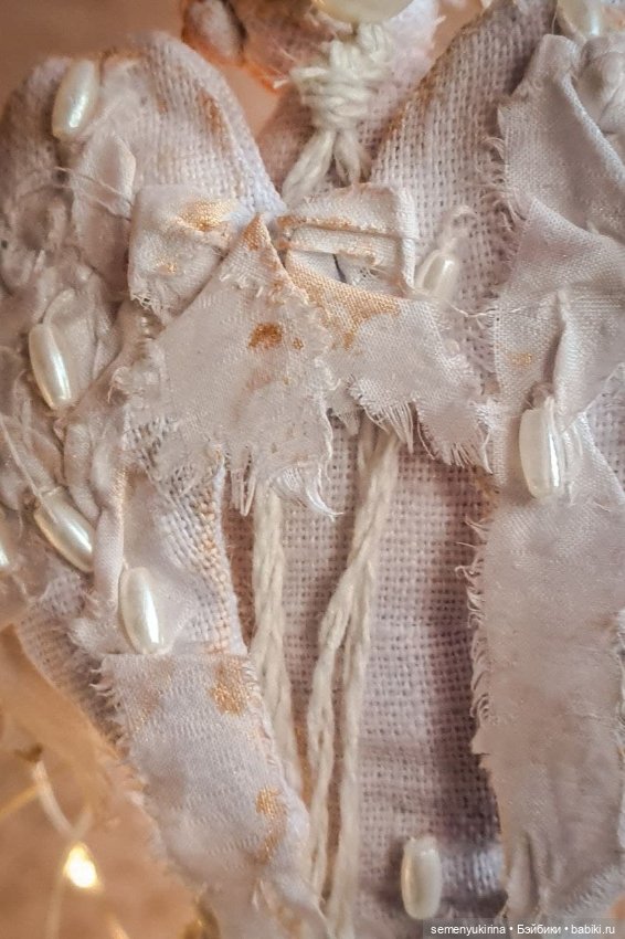 Текстильный ангел — Авторские текстильные куклы: Вальдорфские (фото 4)