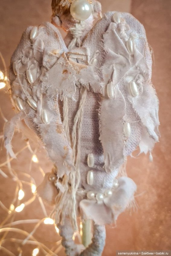 Текстильный ангел — Авторские текстильные куклы: Вальдорфские (фото 3)