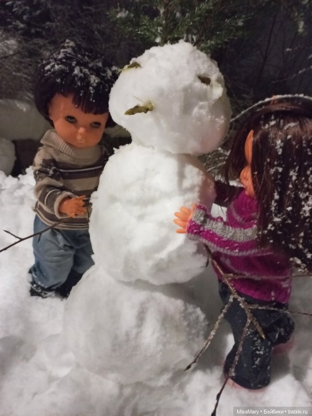 Давай слепим снеговика — Винтажные куклы ГДР (Немки): Бигги