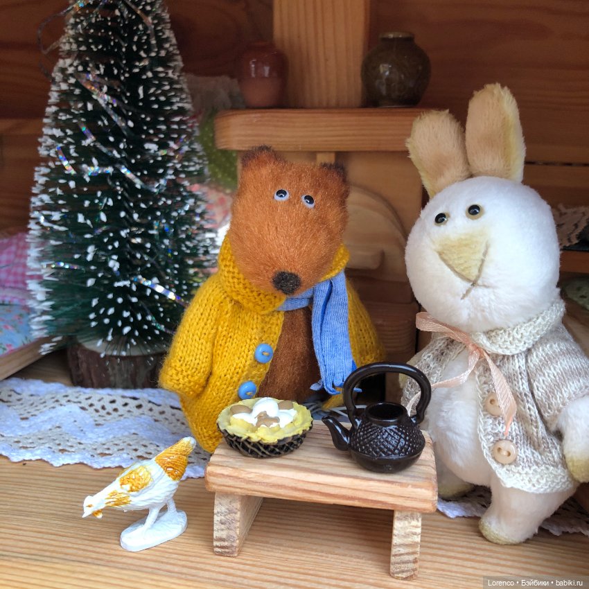Бабайкины детки — Домашние фото авторских игрушек: Тедди