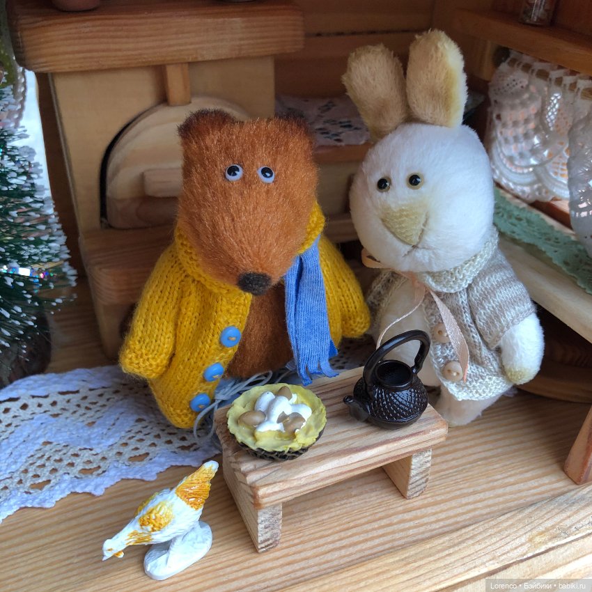 Бабайкины детки — Домашние фото авторских игрушек: Тедди