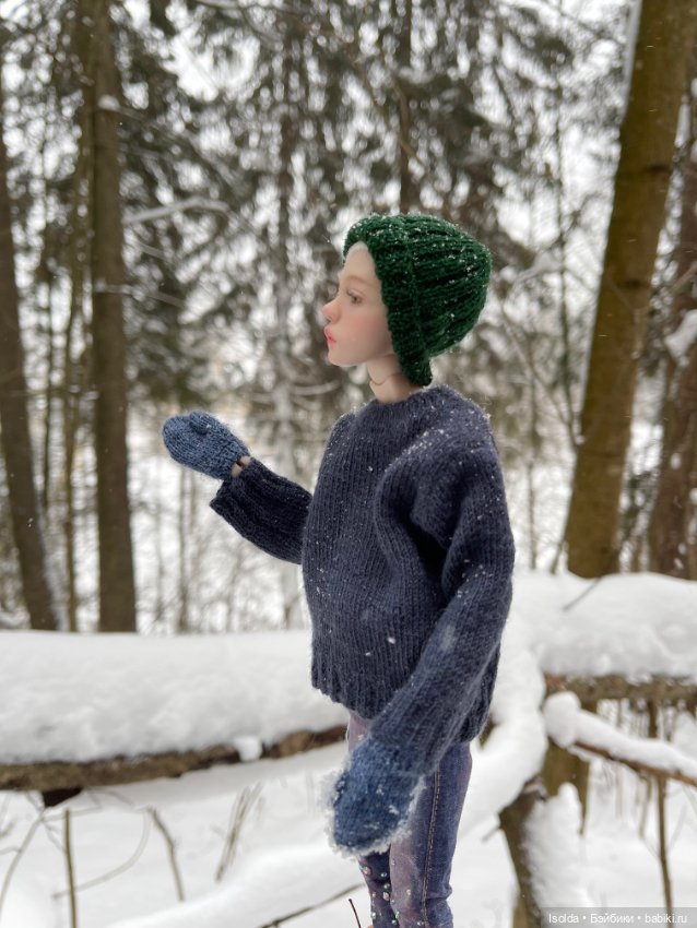 Лора и Ребекка на зимних каникулах (ptichka art dolls) (фото 10)