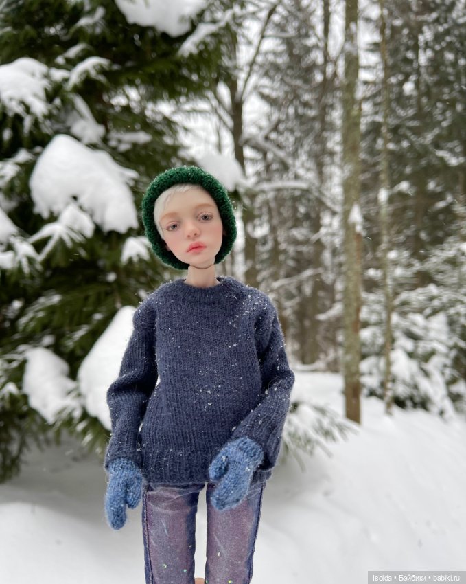 Лора и Ребекка на зимних каникулах (ptichka art dolls) (фото 8)