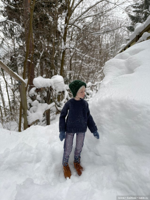 Лора и Ребекка на зимних каникулах (ptichka art dolls)