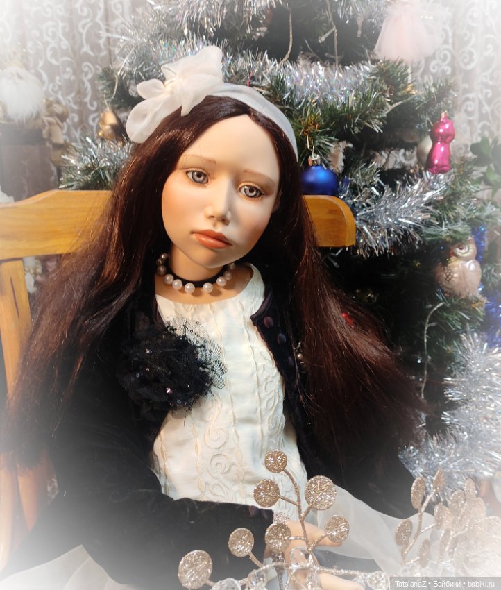 Праздничные Оранжики — Куклы Christine Orange (Кристин Оранж): фарфор (фото 5)