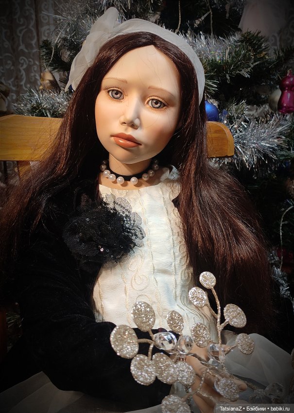 Праздничные Оранжики — Куклы Christine Orange (Кристин Оранж): фарфор (фото 6)