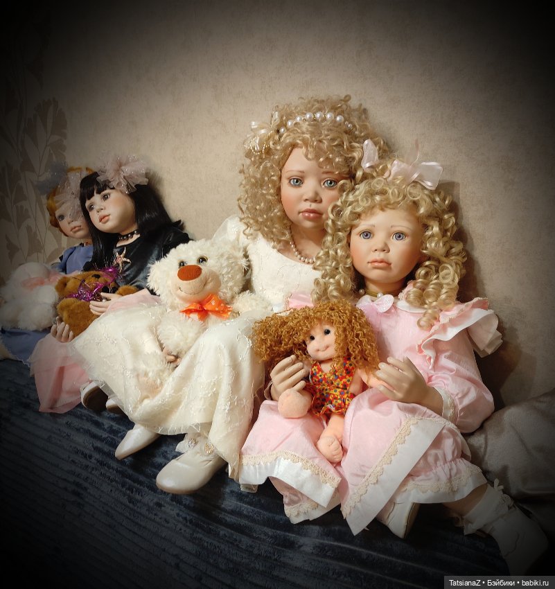 Праздничные Оранжики — Куклы Christine Orange (Кристин Оранж): фарфор
