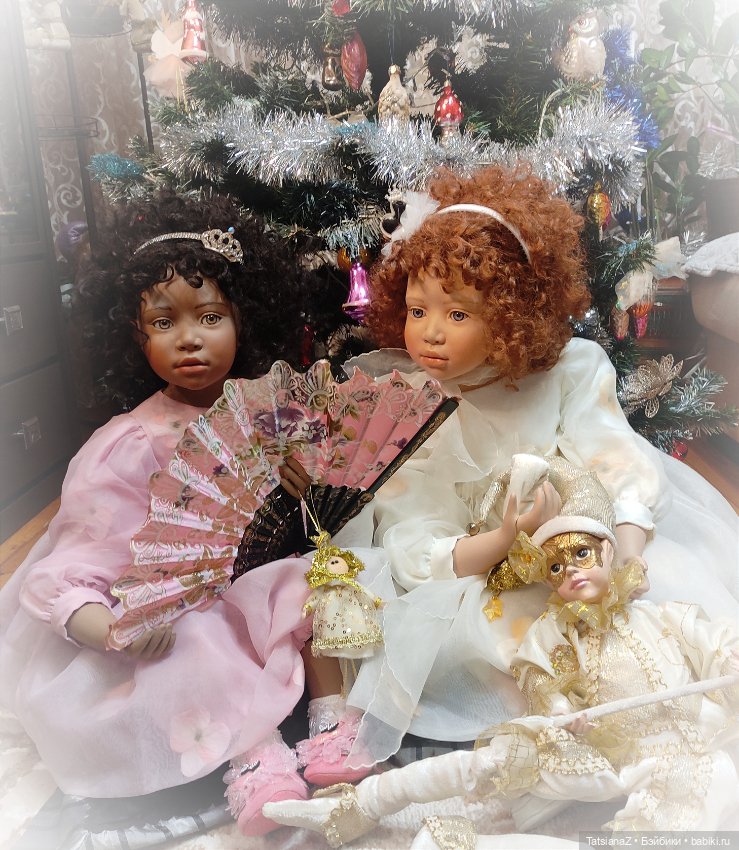 Праздничные Оранжики — Куклы Christine Orange (Кристин Оранж): фарфор (фото 9)