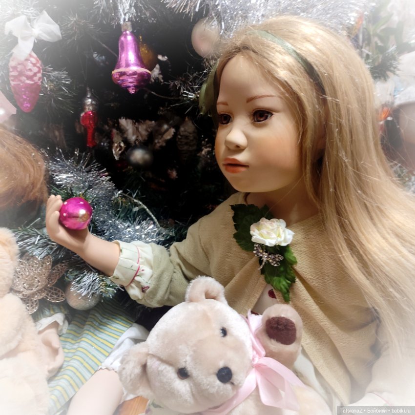 Праздничные Оранжики — Куклы Christine Orange (Кристин Оранж): фарфор (фото 3)