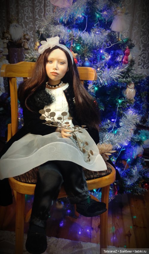 Праздничные Оранжики — Куклы Christine Orange (Кристин Оранж): фарфор (фото 4)
