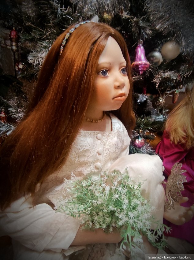 Праздничные Оранжики — Куклы Christine Orange (Кристин Оранж): фарфор (фото 8)