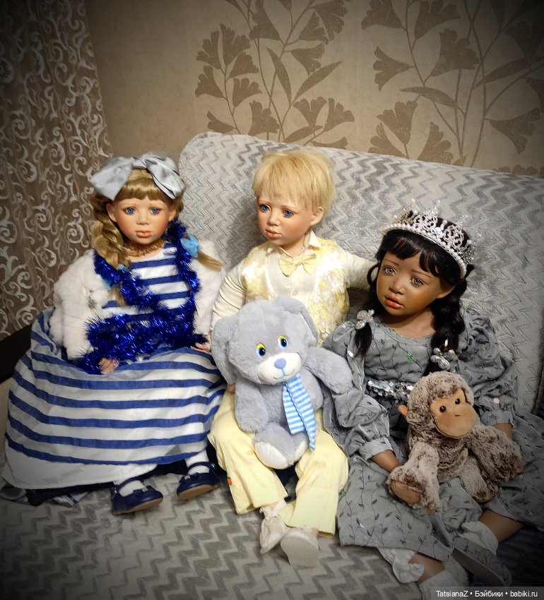 Праздничные Оранжики — Куклы Christine Orange (Кристин Оранж): фарфор (фото 10)