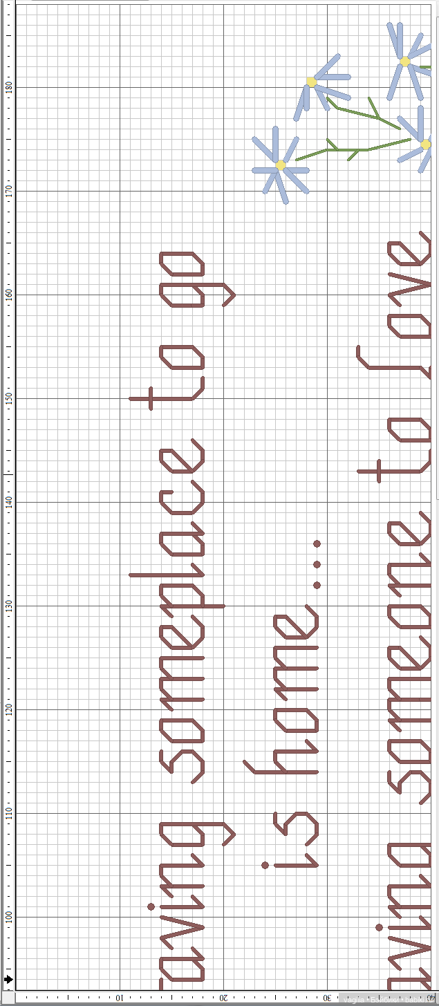 Садово огородные схемки крестиком