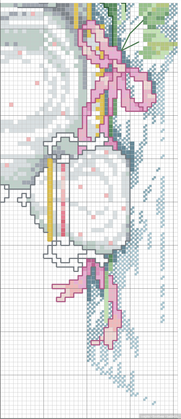 Садово огородные схемки крестиком (фото 3)
