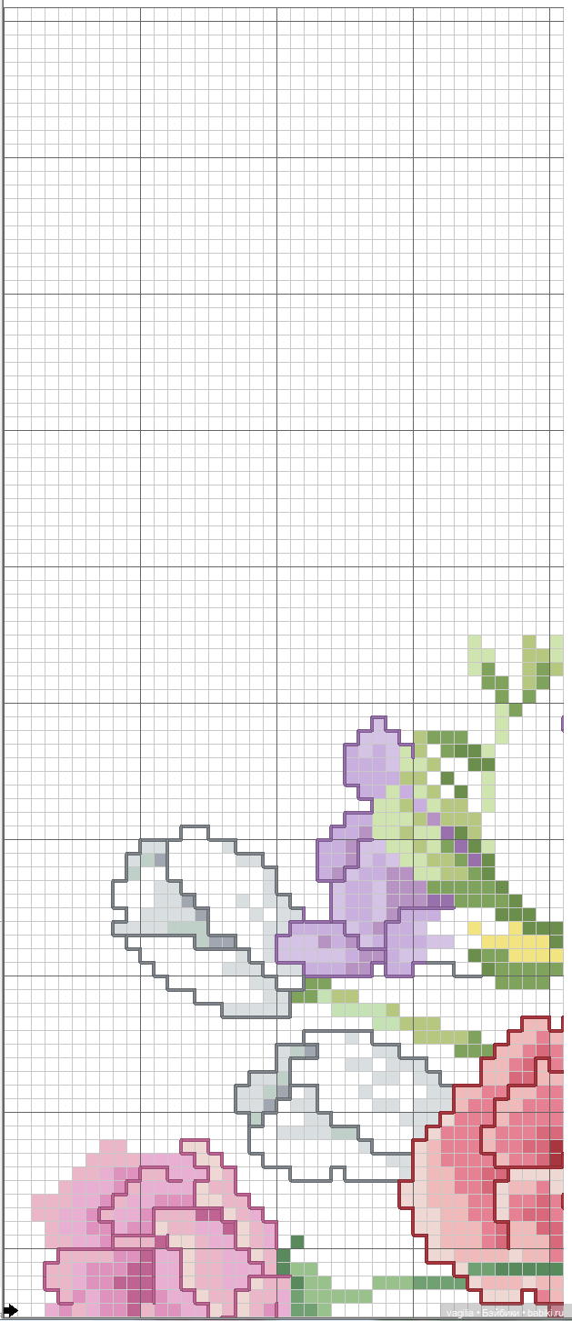 Садово огородные схемки крестиком (фото 5)