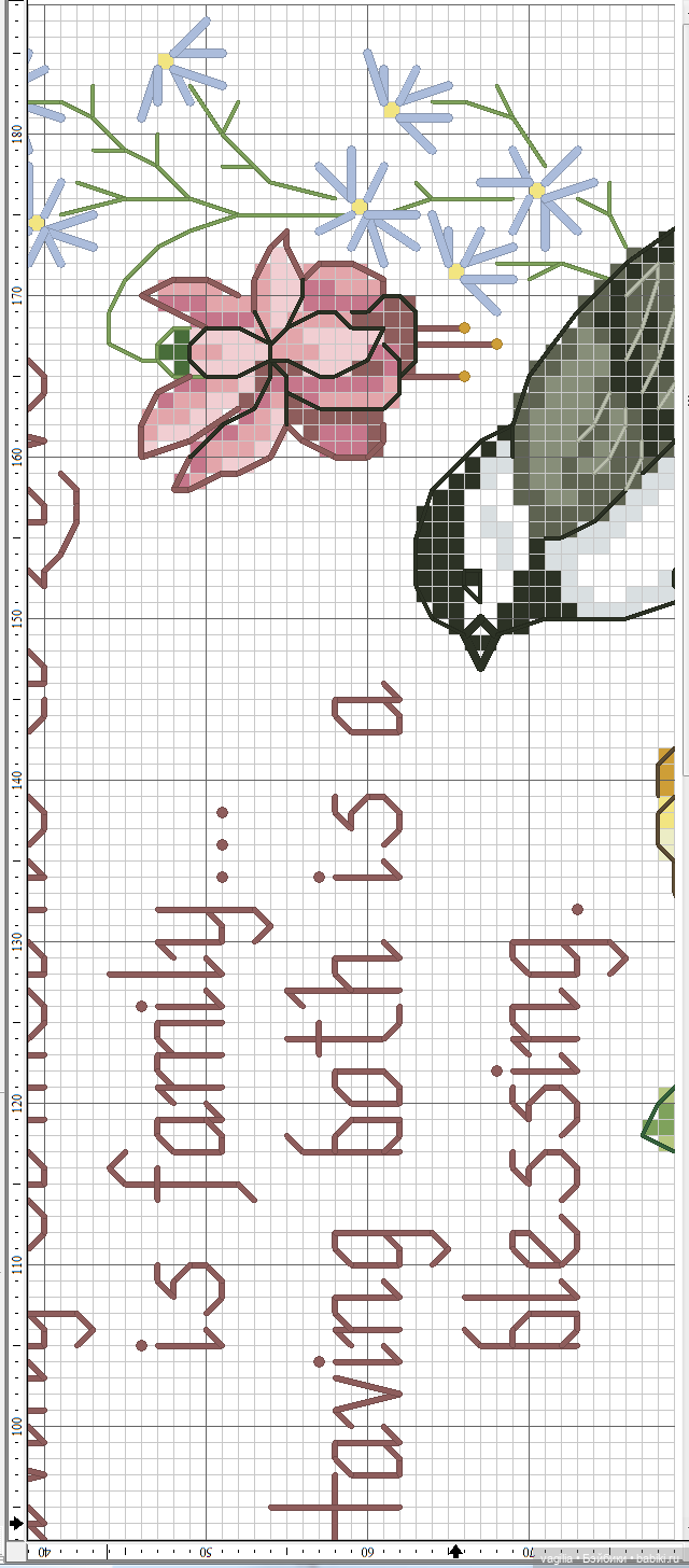 Садово огородные схемки крестиком