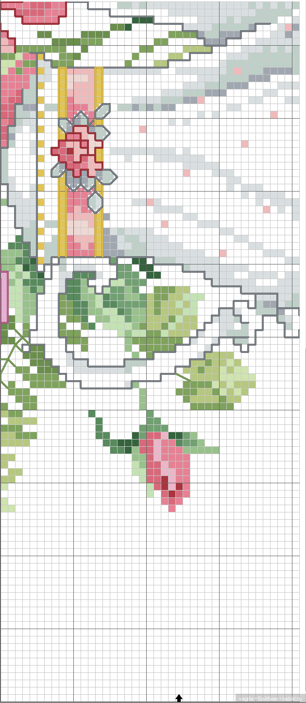 Садово огородные схемки крестиком (фото 2)