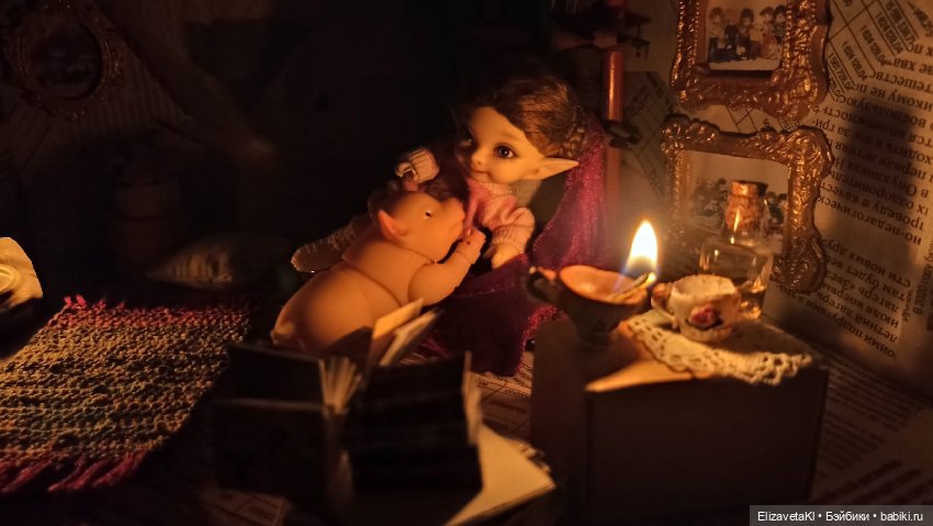 Ночь. Realpuki. 142 — Фотоистории с куклами BJD (БЖД): сериалы