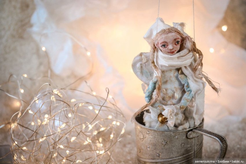 Текстильный ангел — Авторские текстильные куклы: Вальдорфские (фото 7)