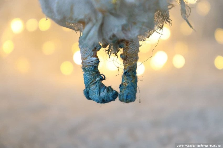 Текстильный ангел — Авторские текстильные куклы: Вальдорфские (фото 3)