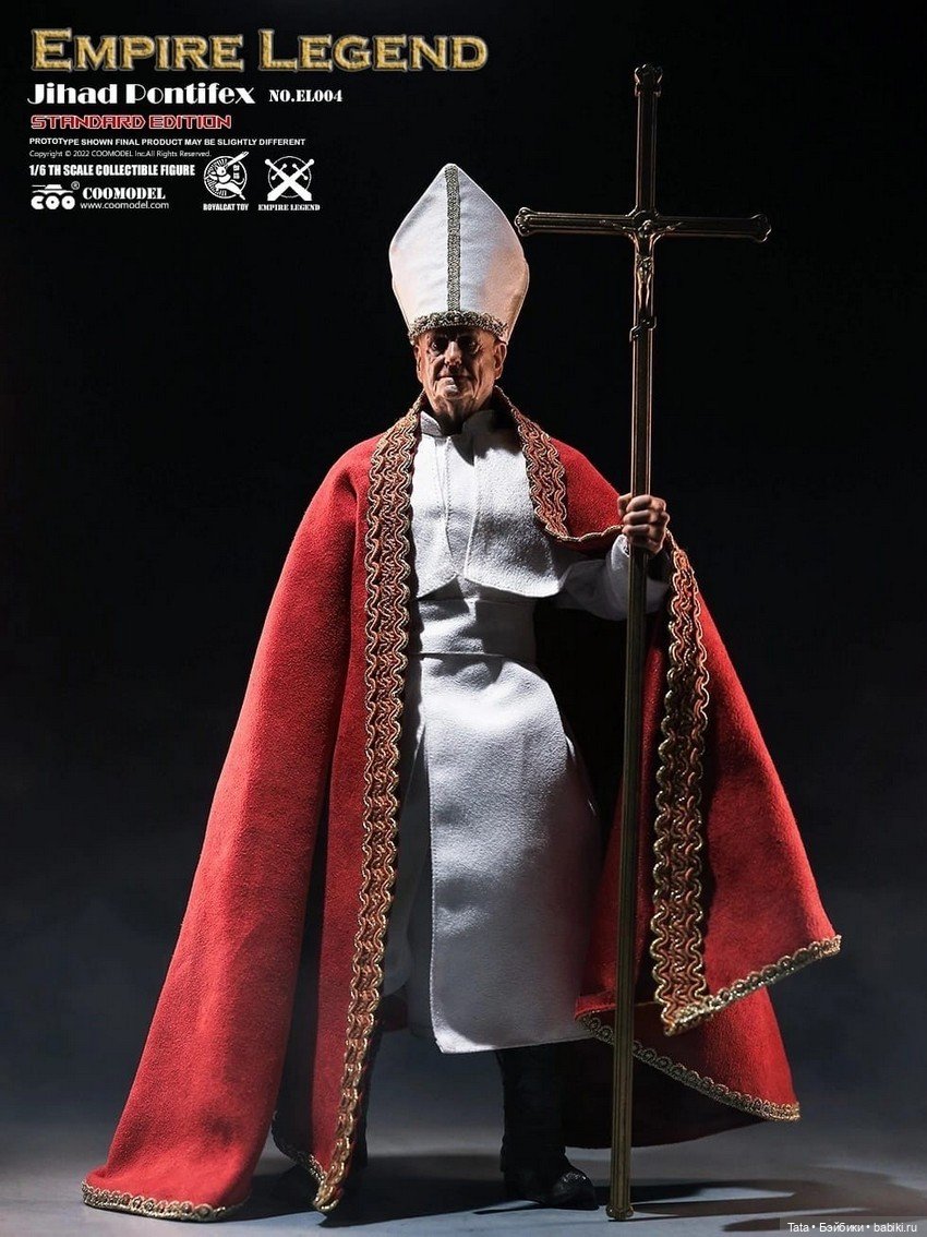 COOMODEL 1/6 EL005 Empire Legend - Jihad Pontifex (Legendary Edition) (фото 8)
