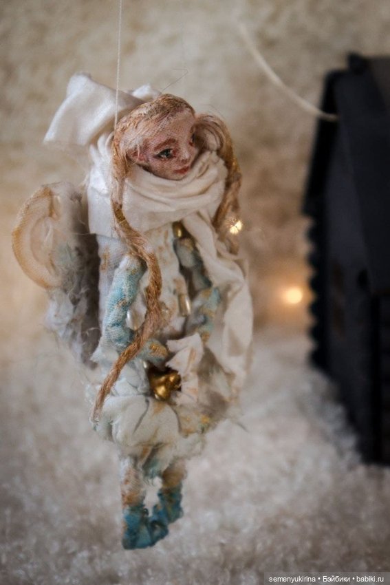 Текстильный ангел — Авторские текстильные куклы: Вальдорфские (фото 5)