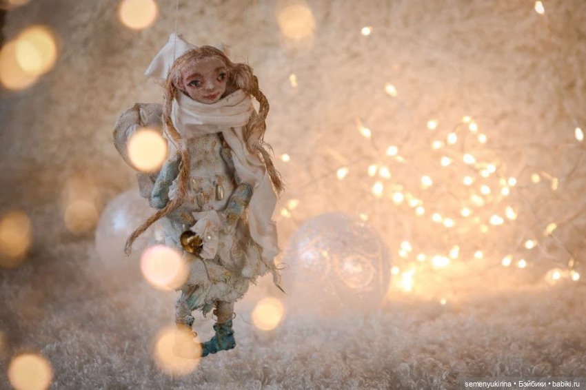Текстильный ангел — Авторские текстильные куклы: Вальдорфские