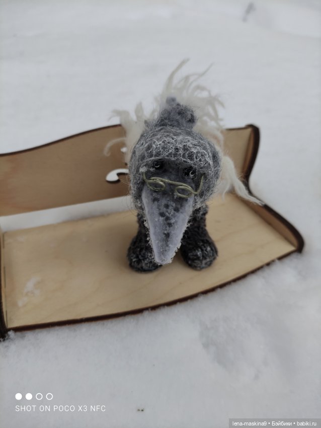 Лес, вороны Клара, Клавдия и их бабушка Евдокия (фото 4)