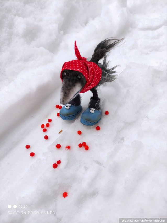 Лес, вороны Клара, Клавдия и их бабушка Евдокия