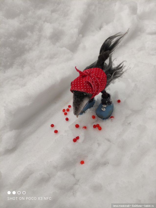 Лес, вороны Клара, Клавдия и их бабушка Евдокия