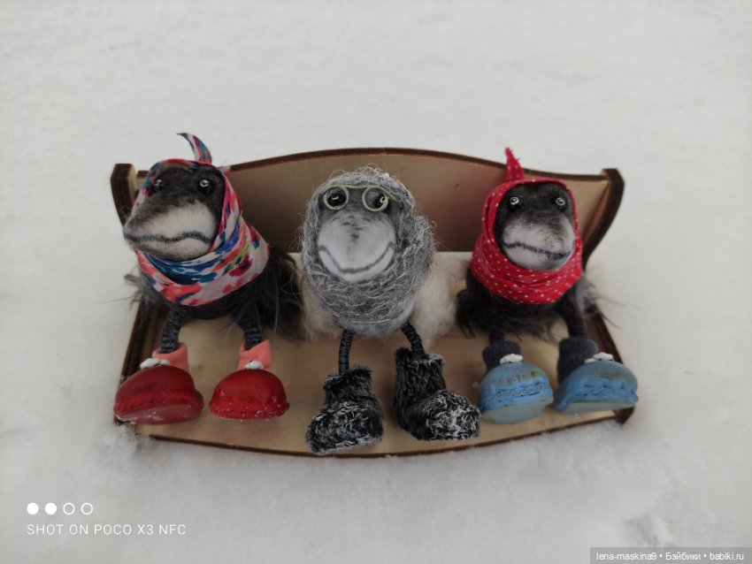 Лес, вороны Клара, Клавдия и их бабушка Евдокия (фото 5)