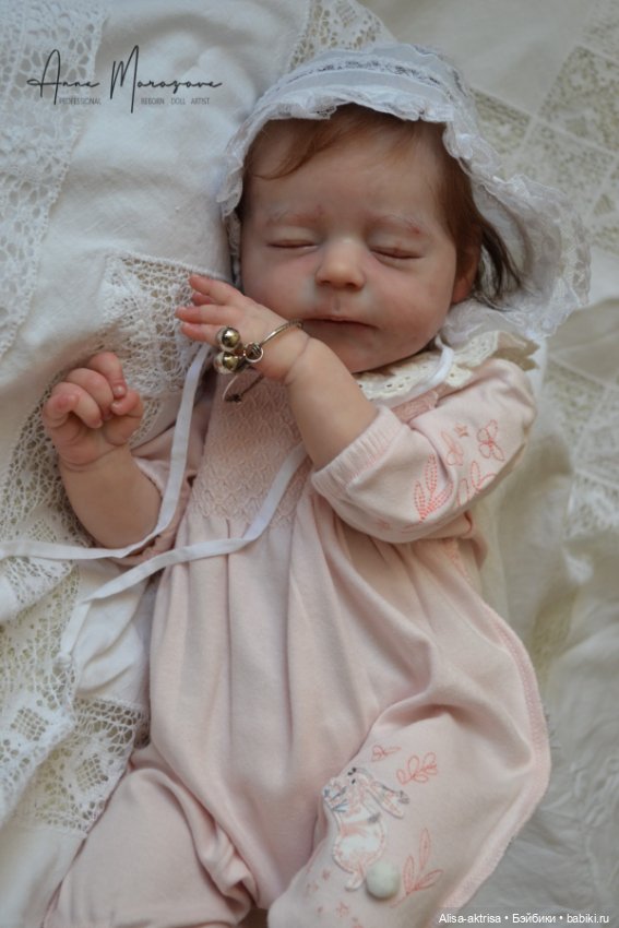 Зайка Амелия. Кукла реборн Анны Морозовой