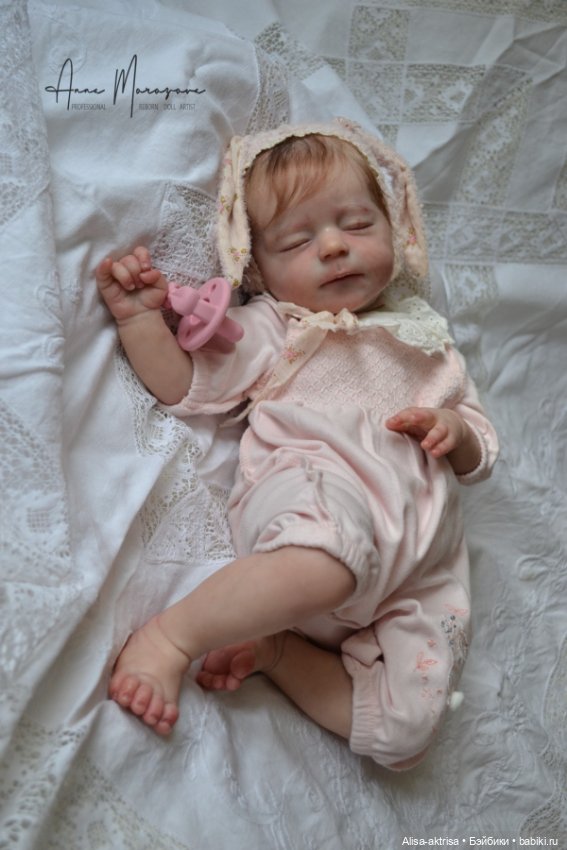 Зайка Амелия. Кукла реборн Анны Морозовой (фото 7)