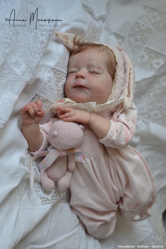 Зайка Амелия. Кукла реборн Анны Морозовой