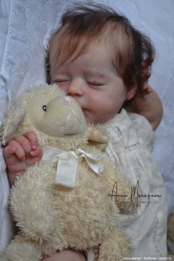 Зайка Амелия. Кукла реборн Анны Морозовой