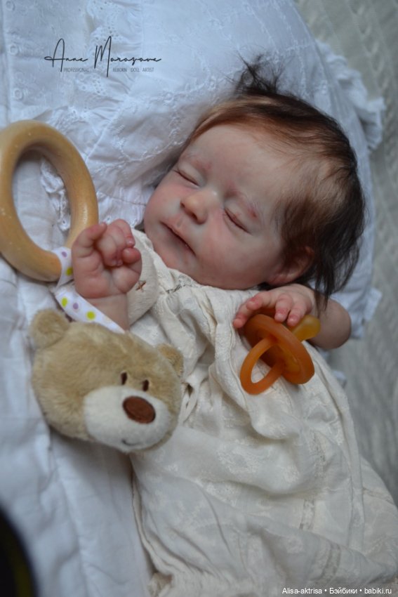 Зайка Амелия. Кукла реборн Анны Морозовой