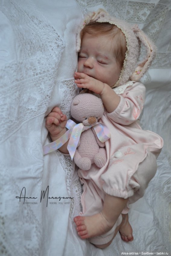 Зайка Амелия. Кукла реборн Анны Морозовой (фото 9)