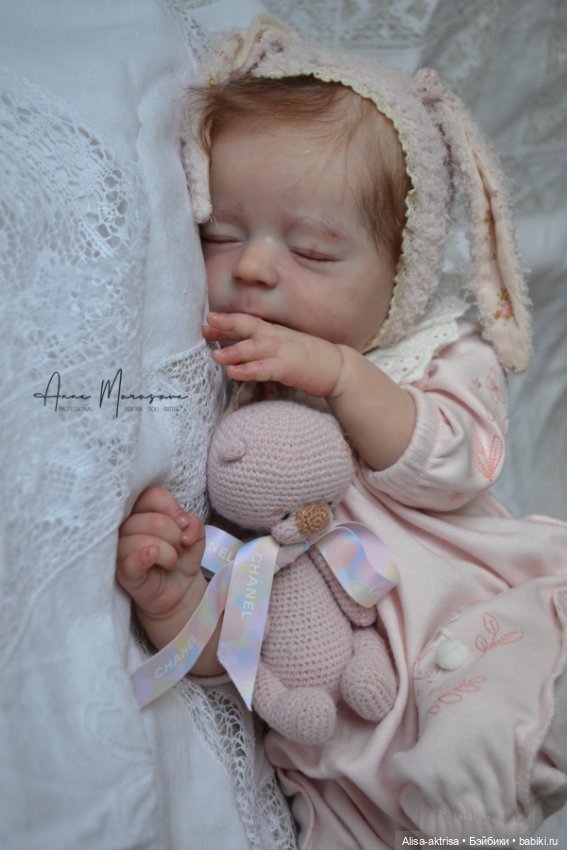 Зайка Амелия. Кукла реборн Анны Морозовой (фото 10)