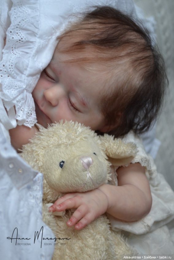 Зайка Амелия. Кукла реборн Анны Морозовой