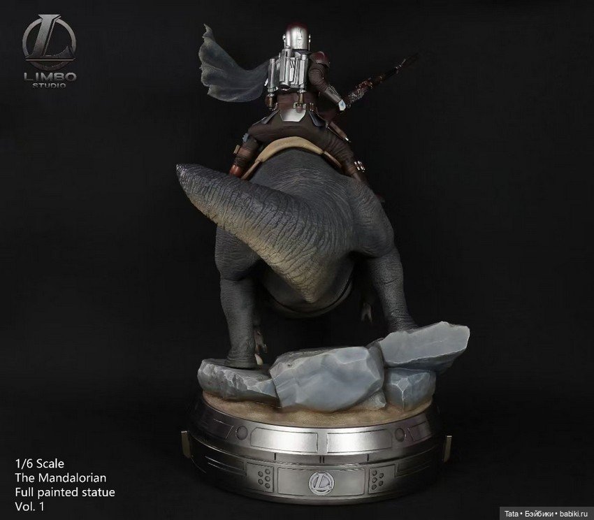 Limbo Studio - статуя Мандалорец и Блуррг в масштабе 1/6 по сериалу "Мандалорец" (фото 3)