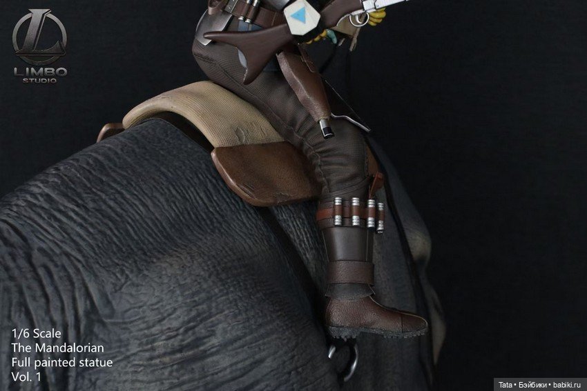 Limbo Studio - статуя Мандалорец и Блуррг в масштабе 1/6 по сериалу "Мандалорец" (фото 7)